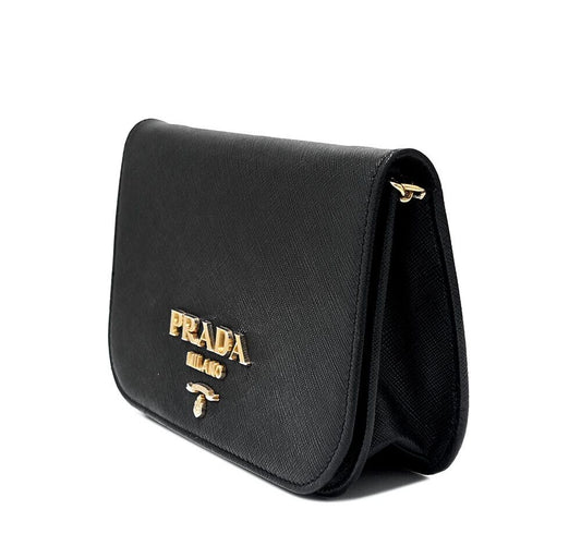 PRADA サフィアーノ チェーン クロスバッグ 1BH019 7254739567 76821548