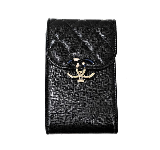 CHANEL キャビアフォンホルダー クロスバッグ 6885178501 52728791