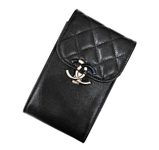 CHANEL キャビアフォンホルダー クロスバッグ 6885178501 52728791