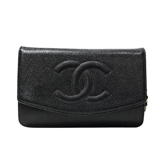 CHANEL キャビア タイムレス ミニ クロスバッグ WOC 7247952328 76274993
