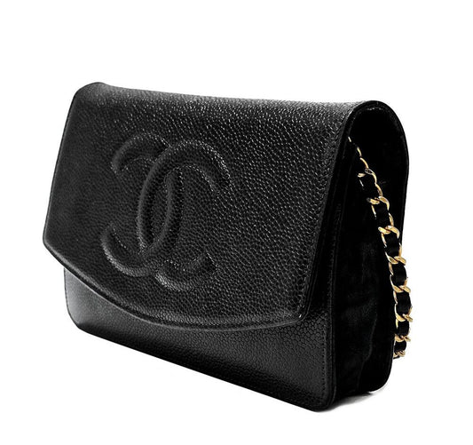 CHANEL キャビア タイムレス ミニ クロスバッグ WOC 7247952328 76274993