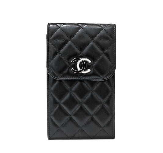 CHANEL ラムスキンフォンホルダー クロスバッグ 6882861357 52728792