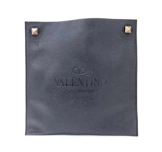 VALENTINO ブラックローマンスタッズアイデンティティクロスバッグ 5425464054 26132199