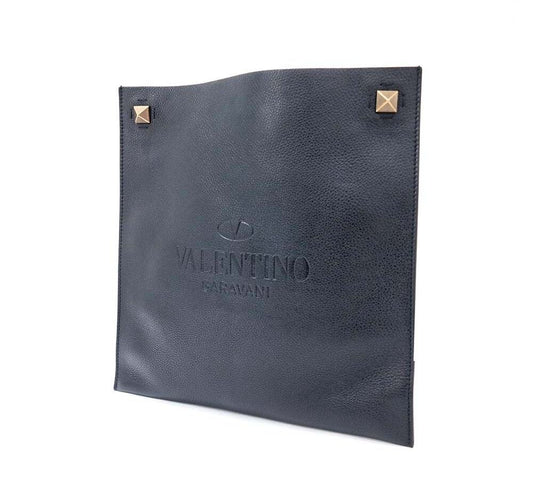 VALENTINO ブラックローマンスタッズアイデンティティクロスバッグ 5425464054 26132199