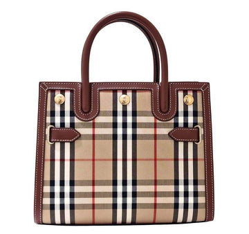 Burberry Checked Title Bag 7507335551 125596140