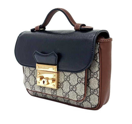 GUCCI パドロック ミニ トップハンドル バッグ 658487 6125291337 31950562