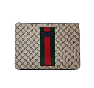 GUCCI gg Supreme GG Clutchbag 433665 7081488107 62582287