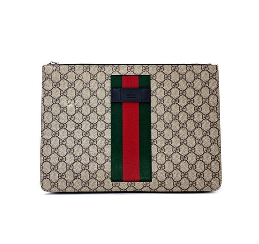 GUCCI GG スプリーム クラッチバッグ 433665 7081488107 62582287