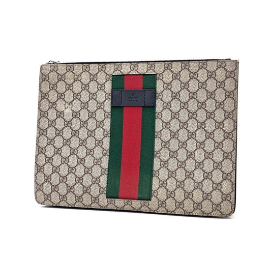 GUCCI GG スプリーム クラッチバッグ 433665 7081488107 62582287