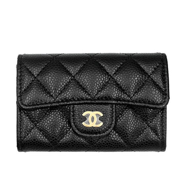 CHANEL Caviar Card Holder AP0214 8218483090 153759038