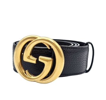 GUCCI インターロッキングレザー ベルト 474347 150230694