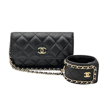 CHANEL Lambskin Strap Mini Pouch Bag 8024674581 152561923