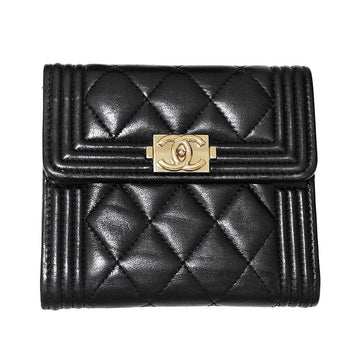 CHANEL Lambskin Boy Wallet 7386509955 107704610