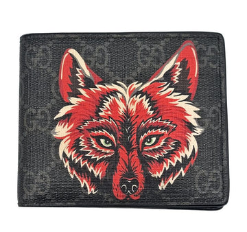 Gucci Wolf Bi-Fold Wallet 451268 7808003270 150381278
