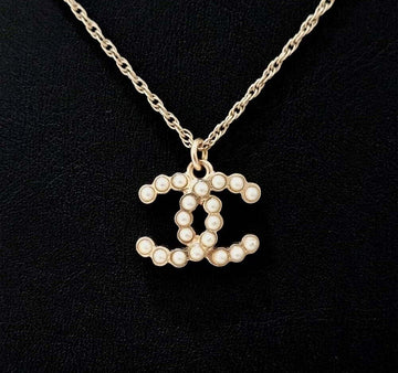 CHANEL Logo Gold-Plated Necklace 7444942619 120113884