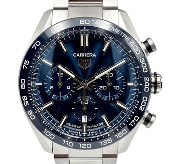 TAG HEUER カレラ クロノグラフ スチール ウォッチ CBN2A1A 7746355428 148358510