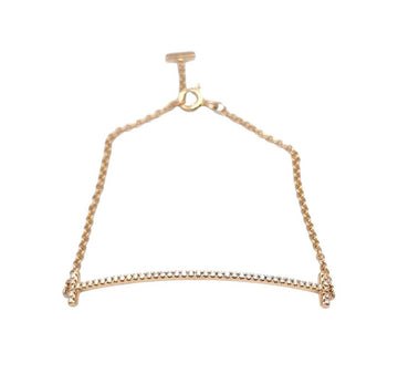 TIFFANY & CO ダイヤモンド T スマイル ブレスレット 8186425081 153655391