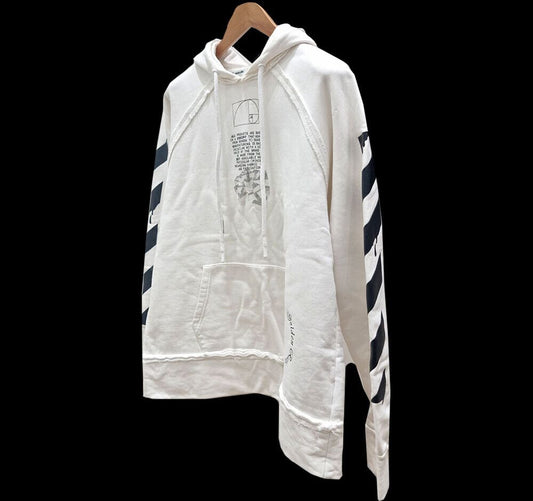 OFF WHITE フード付き長袖トレーナー 7042400829 59582386