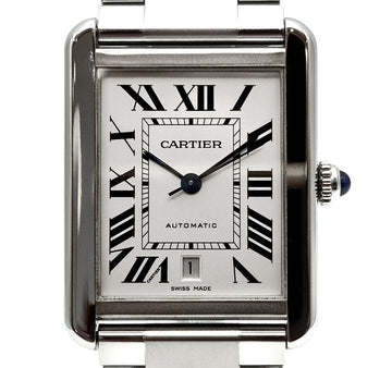 CARTIER Tank Solo Stahl Uhr XL 7485889124 123600299