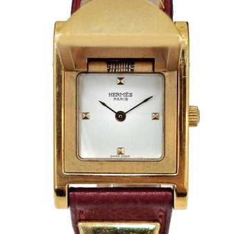 HERMES メドール ゴールド時計 X 6380828395 35926770