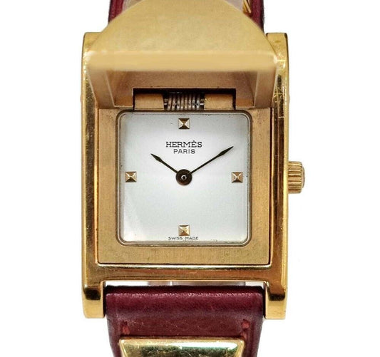 Hermes Medor Gold-Plated Watch 6380828395 35926770
