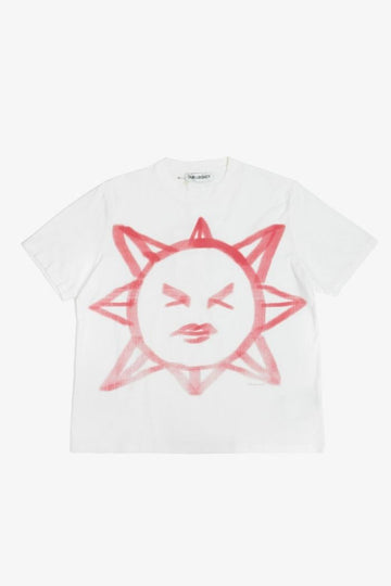 OUR LEGACY Weiße 25SS Squinting Sun Legacy Jersey Box T-Shirt 1617 139104544