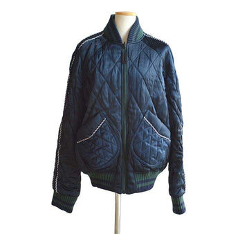 OFF WHITE Reversible Velvet Varsity Bomberjacke 5403332664 27625991
