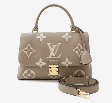 Louis Vuitton Madeleine MM Bi-Color Monogram Empreinte Crossbody Bag M46041 154942210