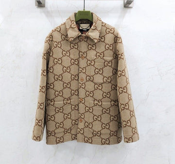 Gucci gg Jumbo GG Pattern Jacket 694154 135704920