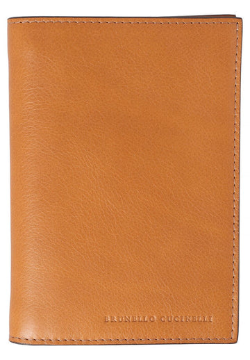 BRUNELLO CUCINELLI TAN Leder Brieftasche MWTGU371 C001 67924979