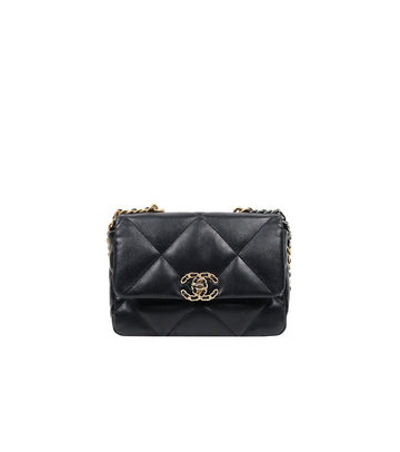 CHANEL Black 19 Shoulder Bag 52915 155009924