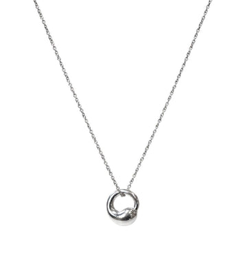 TIFFANY & CO サークル シルバー ネックレス 54545 155010014