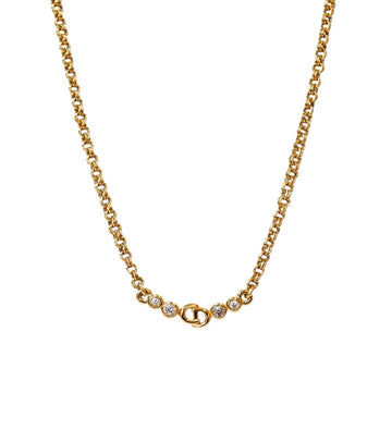 Dior Cubic CD Gold Necklace 55187 155010029