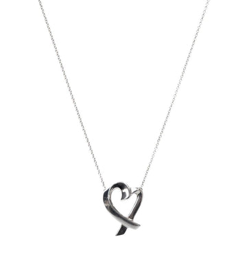 Tiffany & Co Loving Heart Silver Necklace 54732 155010049
