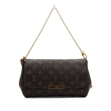 LOUIS VUITTON モノグラムキャンバスフェイバリットMMクロスバッグ M40718 153559380