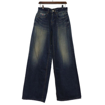 Balenciaga Vintage Embroidered Denim Pants for Women 824300 25 Season 155013048