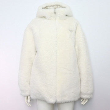 Prada Reversible Aspen Hooded Women's Coat Jacket PZV016 155013049