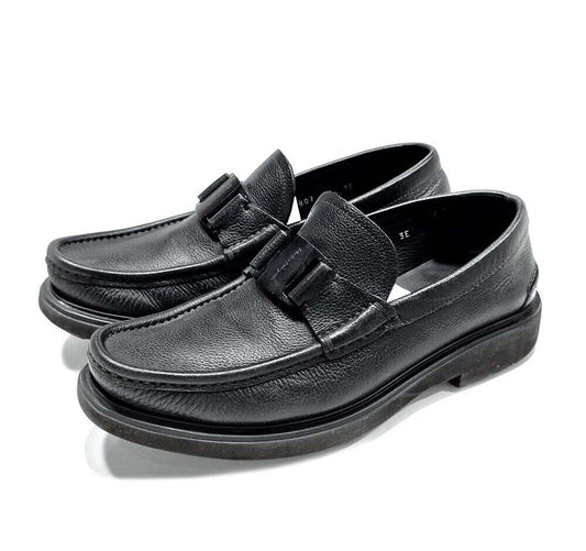 SALVATORE FERRAGAMO ペレガモのレザー ローファー 7090047442 63187671