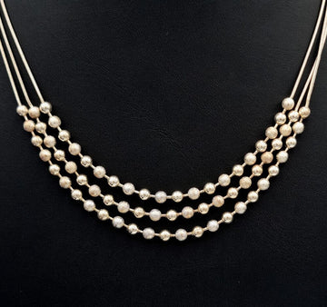 Tiffany & Co Silver Ball Chain Necklace 8427381747 154850375