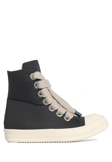 Rick Owens DRKSHDW Jumbo Race PUFFER Sneakers Black Milk DU01E3818 MUW2 911 147543569