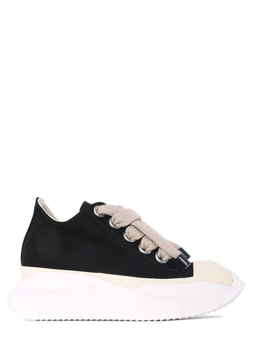 Rick Owens Jumbo Race Abstract Low Sneakers Black Milk DU02E7845 DOW2 911 151142954