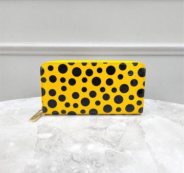 LOUIS VUITTON Yayoi Kusama Limitierte Auflage Tote Infinity Reißverschluss Geldbörse 101599907