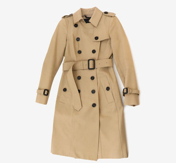 BURBERRY ダブルトレンチコート ベージュ 38 129878418