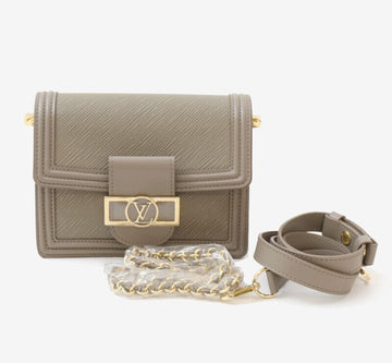 LOUIS VUITTON ドーフィン ミニ エピ グレーベージュ クロスバッグ 8477593765 155026883