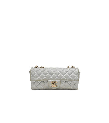 CHANEL シルバーバゲットチェーンショルダーバッグ 55483 155029651