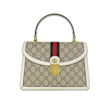 Gucci Ophidia Supreme Top Handle Tote Bag Beige 651055 155029755