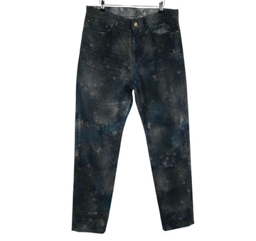 LOUIS VUITTON スプレーモノグラムデニムパンツ13767 155064700