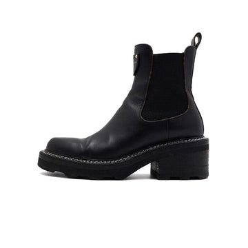 LOUIS VUITTON Schwarze Monogramm BoBou Ankle Damenstiefel 1A8947 155066353