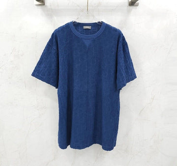 DIOR ブルー・オブリーク・テリー・半袖Tシャツ 113J692A0614 152876042