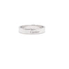 Cartier C de Wedding Band Ring 4MM Ring 17 155099649 [P]